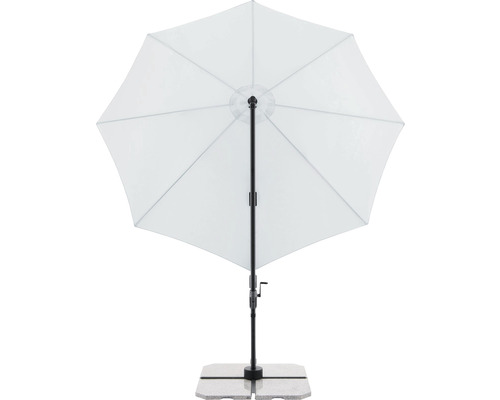 Čtvercový slunečník se stojanem pro venkovní použití