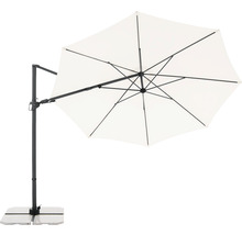 Zahradní výkyvný slunečník se stojanem