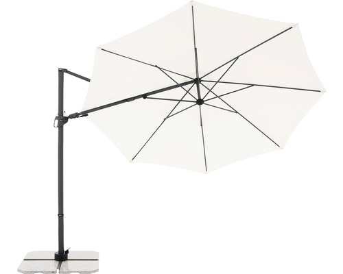 Zahradní výkyvný slunečník se stojanem
