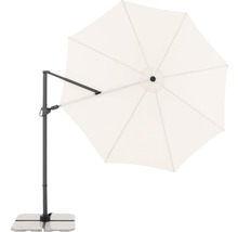 Výkyvný slunečník se základnou pro venkovní použití