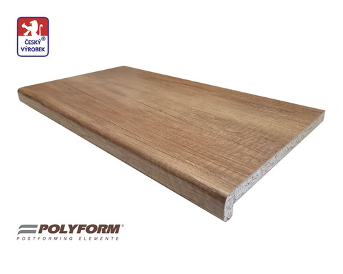 Parapet vnitřní na míru Polyform 350 x 500 - 3999 mm old wood