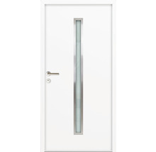 Vchodové dveře vedlejší Steel Standart 01 1000 x 2000 mm levé bílé-thumb-0