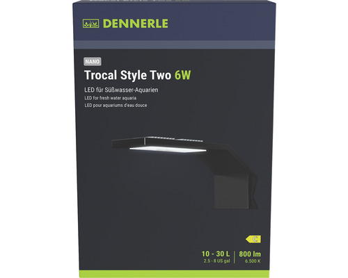Dennerle Trocal Style Two 6W LED svítidlo pro sladkovodní akvária