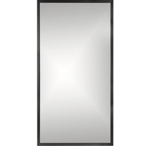 Zrcadlo do koupelny v rámu 65 x 120 cm černé-thumb-1