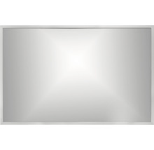 Zrcadlo do koupelny v rámu 65 x 100 cm stříbrné-thumb-1