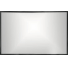 Zrcadlo do koupelny v rámu 65 x 100 cm černé-thumb-2
