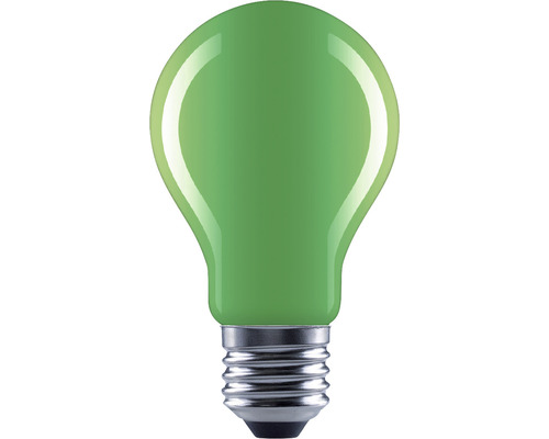 LED žárovka FLAIR A60 E27 / 4 W zelená