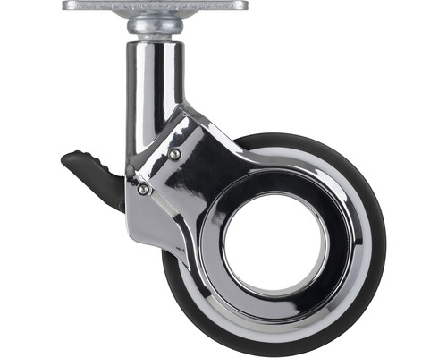 Otočné kolečko s brzdou pro nábytek