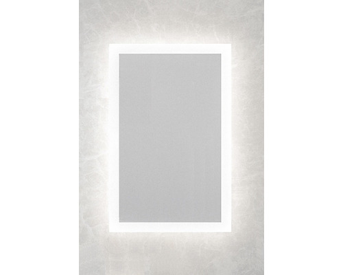 Obdélníkové zrcadlo s LED osvětlením do koupelny