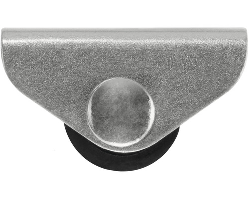 Nábytkové kolečko s kovovým pouzdrem a černým kolečkem