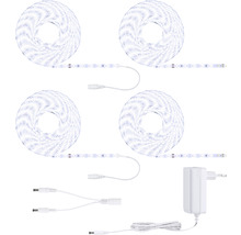 LED pásek s napájením a konektory