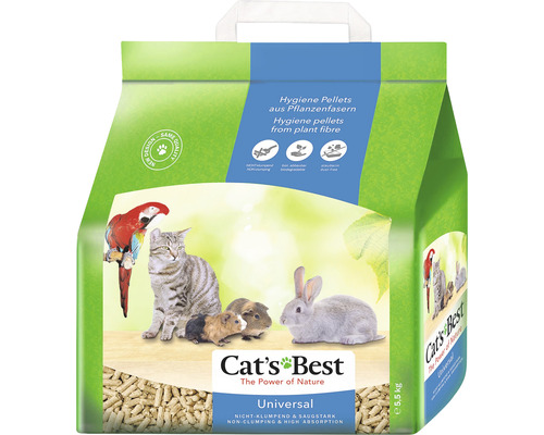 Stelivo pro kočky Kočkolit Cats Best Universal 10 l Stelivo pro kočky Cat''s Best Universal v 5,5 kilogramovém balení
