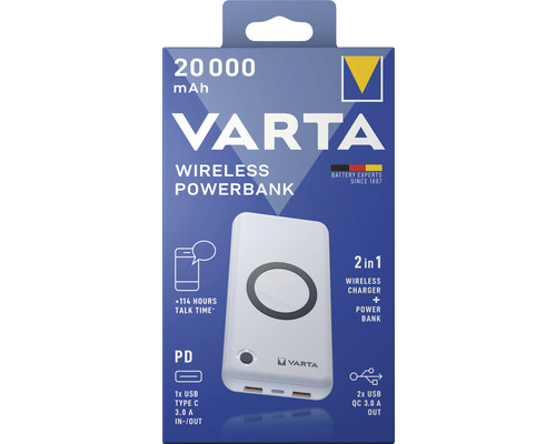 Powerbanka VARTA 20000mAh