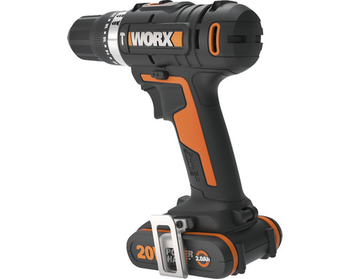Aku vrtačka a šroubovák Worx s 2,0 Ah akumulátorem