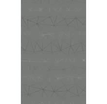 Šedá tapeta s geometrickým trojúhelníkovým vzorem