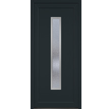 Víceúčelové dveře plastové Alabama II bílé/antracitové 2100 x 1000 mm pravé
