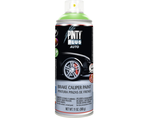 Barva na brzdové třmeny ve spreji AUTO zelený 400 ml Pinty Plus Auto barva na brzdové třmeny ve spreji