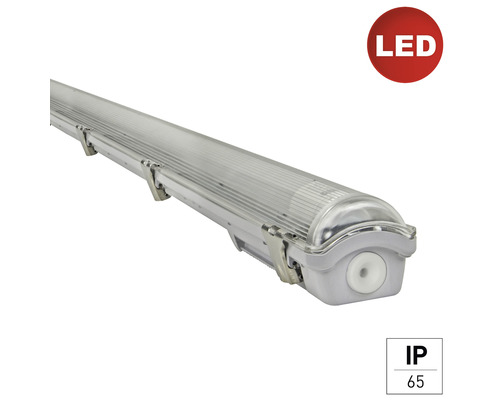 LED pracovní vodotěsné svítidlo IP65 18W 2700lm 4000K 1268 mm šedé