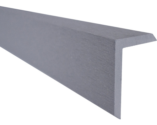Ukončovací lišta pro WPC terasy 40 x 60 x 2200 mm Unvoc wood oliva Plastový úhelník