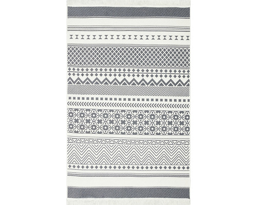 Kusový oboustranný koberec Arya 07 grey 60x90 cm