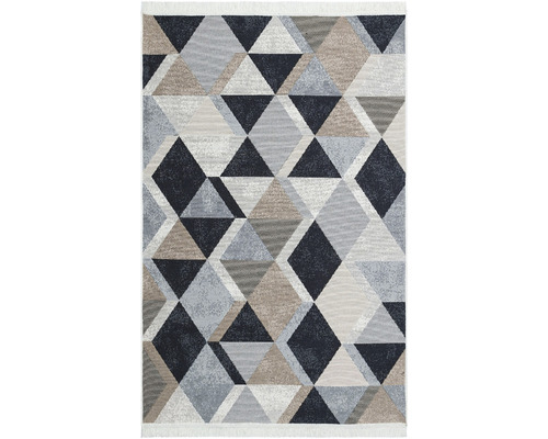 Kusový oboustranný koberec Arya 10 beige/black 60x90 cm