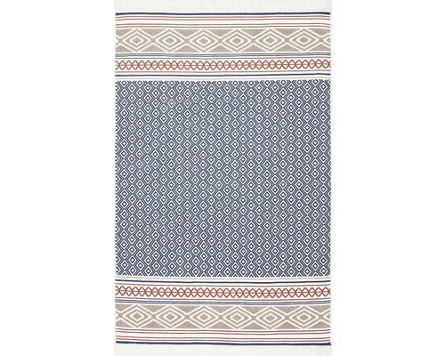 Kusový oboustranný koberec Arya 26 navy/beige 120x180 cm