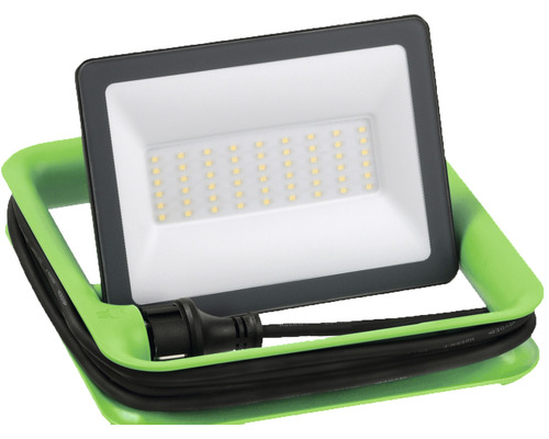 LED pracovní svítidlo Schneider Electric Thorsman IMT47226 IP65 30W 3000lm černé LED stavební reflektor s navijákem kabelu