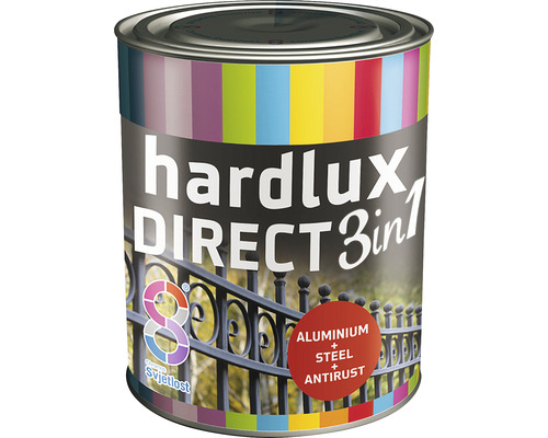 Antikorozní podkladový a závěrečný nátěr ve spreji HARDLUX DIRECT 3v1 RAL7016 šedý 0,2 l