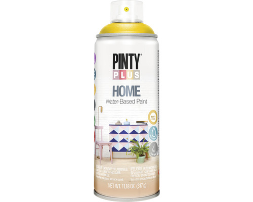 Rychleschnoucí barva ve spreji PINTYPLUS HOME 400 ml HM44 zlatý