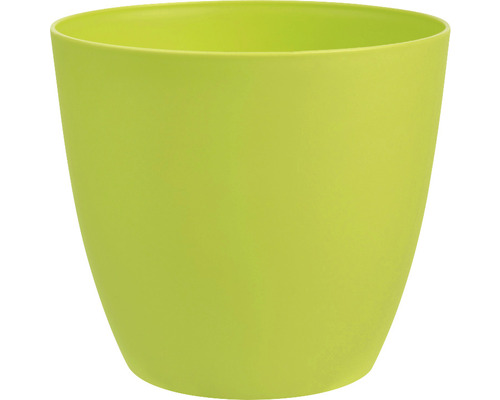 Obal na květináč plastový Ella Ø 18 cm matný jablečný zelený