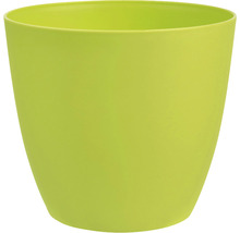 Obal na květináč plastový Ella Ø 21 cm matný jablečný zelený