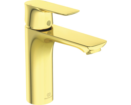 Umyvadlová baterie Ideal Standard Connect Air gold lesklá kartáčovaná A7055A2 Umyvadlová baterie z kovu