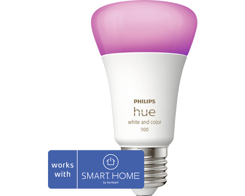 LED žárovka Philips HUE 8719514291171 White And Color Ambiance A60 E27 9W/75W 1100lm 2000-6500K stmívatelná kompatibilní se SMART HOME by hornbach-0