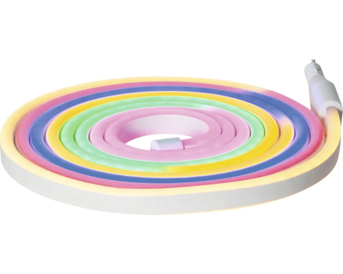 Neonová flexibilní lampa, flexibilní, srolovaná