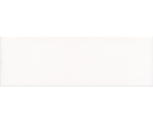 Jednobarevný obklad MATT white 10 x 30 cm