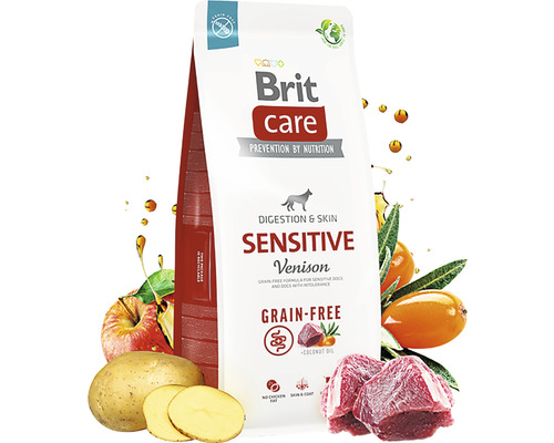 Brit Care Sensitive krmivo pro psy s jelením masem