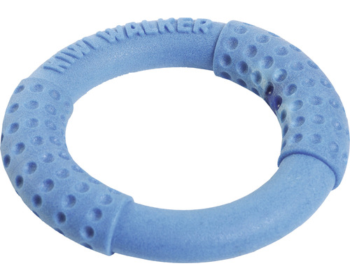 Hračka pro psy Kiwi Walker kruh z TPR pěny 18 cm modrá