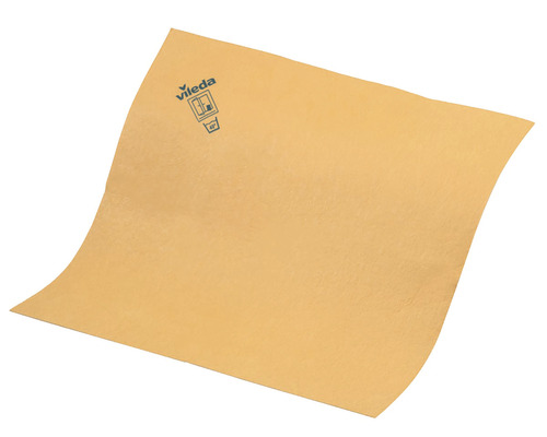 Logo Vileda. Jednotlivý čisticí hadřík.