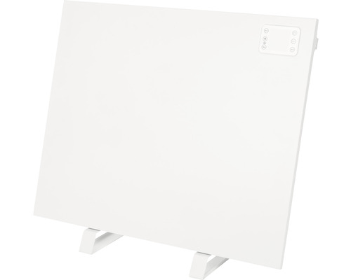 Plochý radiátor s digitálním ovládáním na stojanu