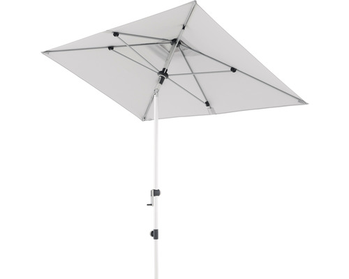 Obdélníkový slunečník s kovovým rámem