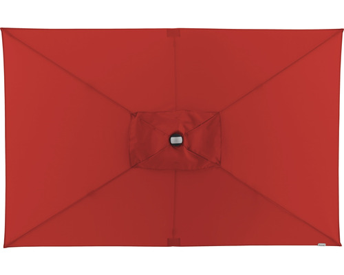 Obdélníkový slunečník shora