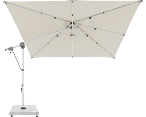 Čtvercový slunečník s boční nohou se stojanem