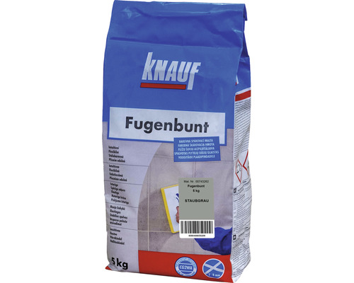 Spárovací hmota Knauf Fugenbunt Staubgrau 5 kg