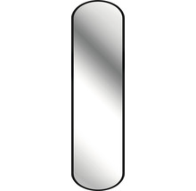 Zrcadlo nástěnné oválné 30x120 cm černé-thumb-1