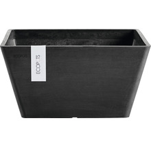 Čtvercový květináč Ecopots z plastu