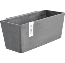 Šedý závěsný truhlík Ecopots z plastu