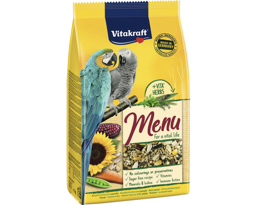 Krmivo pro papoušky Vitakraft menu 1 kg