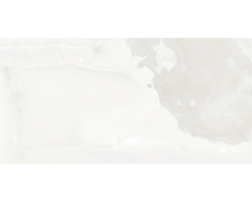 Dlažba imitace mramoru Onyx White 120 x 60 cm