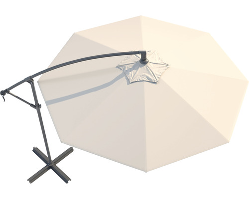 Výkyvný slunečník s křížovou základnou do zahrady