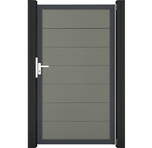 Zahradní branka s rámem a rukojetí